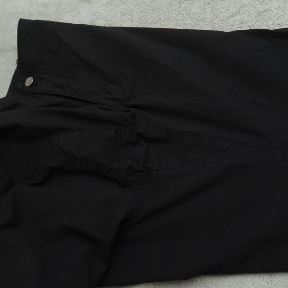 CQR Tactical Pants Women's Size 16R Black Mid-Rise Cargo Straight 29.5" Inseam - Picture 13 of 15